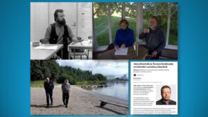 Matti Puolakka, Pia Länsman, Pertti Koskela, Kimmo Rentolan kolumni.