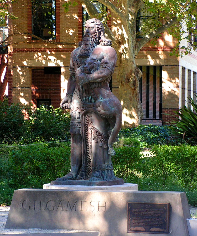 Gilgameshin patsas Sydneyssä.